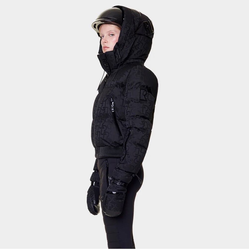 NWT Rudsak Black Logo Ski Jacket